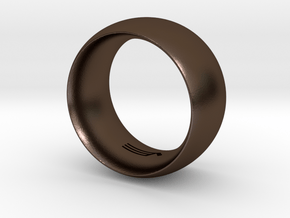 Modern+Convex_Wide in Polished Bronze Steel: 5.5 / 50.25