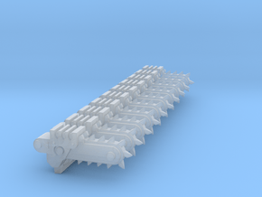 Chain Bayonet #3 in Smooth Fine Detail Plastic