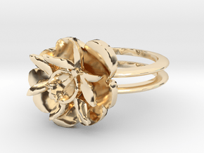 SMK BLOMST in 14K Yellow Gold: 8.5 / 58