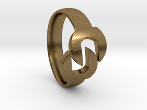 Wrench Ring  in Natural Bronze