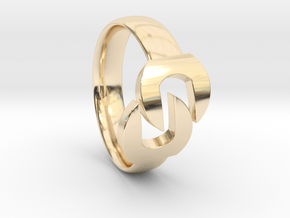 Wrench Ring  in 14K Yellow Gold