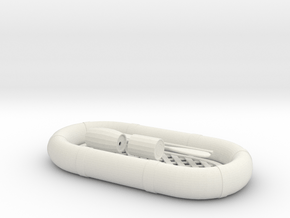 Best Cost 1/16 USN Life Raft Oval KIT in White Natural Versatile Plastic