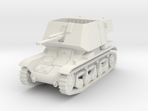 PV185D 4.7cm Pak(t) auf Pzkw 35R(f) (1/56) in White Natural Versatile Plastic