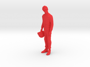 1/12 Formula Racer in Thought in Red Processed Versatile Plastic