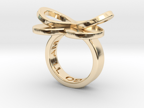 AMOURARMOR in 14k gold plated in 14k Gold Plated Brass: 5.5 / 50.25