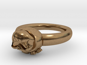 Overlord Ring in Natural Brass