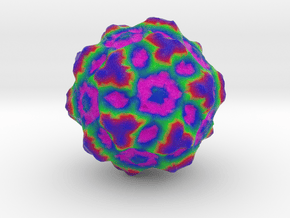 Parvovirus Strain D in Full Color Sandstone