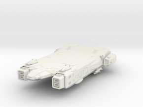 Wing Commander   Missile Destroyer in White Natural Versatile Plastic