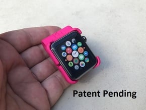 Apple Watch - 42mm Clip On in Pink Processed Versatile Plastic
