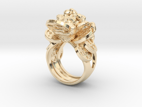Greedy Money Toad Ring: JinChan in 14K Yellow Gold: 9 / 59