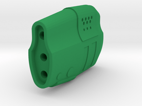 Gunder Muzzle Front End (14mm Self-Cutting) in Green Processed Versatile Plastic
