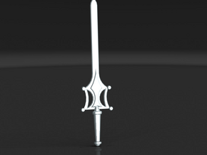 Sword of Greyskull in White Natural Versatile Plastic