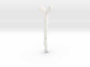 MIM2609 Rottenburgh baroque oboe - C key in White Processed Versatile Plastic
