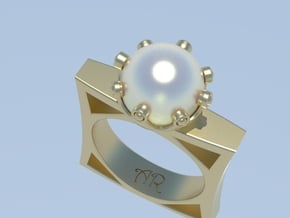 Pearl Princess in 14k Gold Plated Brass: 7 / 54