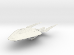 Endeavour Class  BattleCruiser II in White Natural Versatile Plastic