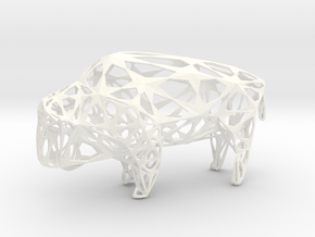 Buffalo "Etoilé" in White Processed Versatile Plastic