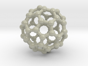 Buckminsterfullerene  (Bucky Ball) in Glossy Full Color Sandstone