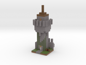 Minecraft Godes Tower in Full Color Sandstone
