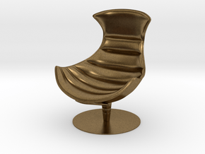 Lobster Armchair in Natural Bronze