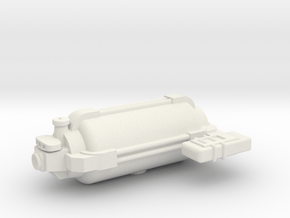 Omni Scale General Small Freighter w/Short Pod SRZ in White Natural Versatile Plastic