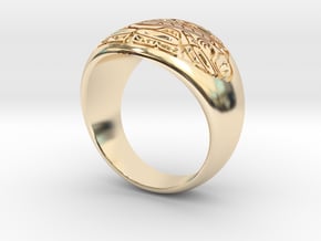 Sea Monster Ring  in 14K Yellow Gold: 10 / 61.5