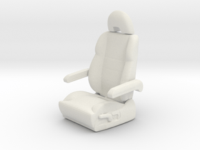 Printle Thing Plane Seat - 1/24 in White Natural Versatile Plastic