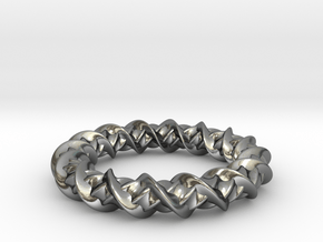 Twistic in Polished Silver: Large