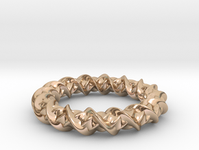 Twistic in 14k Rose Gold: Extra Small