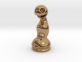 Pawn in Polished Brass
