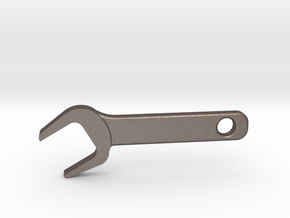 Wrench MM510 in Polished Bronzed Silver Steel