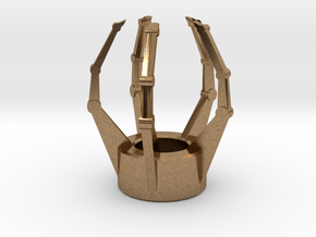 Claw Emitter in Natural Brass