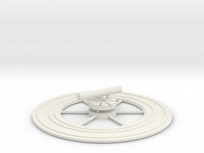 herschell pony carts track and axle and sweep cent in White Natural Versatile Plastic