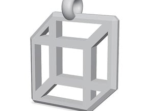 Digital-cube pendant in cube pendant