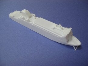 MV European Highlander (1:1200) in White Natural Versatile Plastic: 1:1200