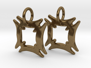 Hafinkra Charms (pair) in Natural Bronze