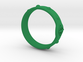 Rosary Ring in Green Processed Versatile Plastic: 7 / 54