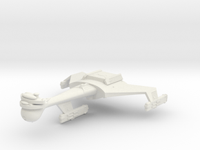 3125 Scale Klingon C8B Dreadnought WEM in White Natural Versatile Plastic