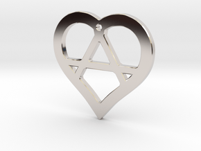 The Wild Heart (precious metal pendant) in Platinum