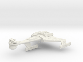 3125 Scale Klingon C8K Refitted Dreadnought WEM in White Natural Versatile Plastic
