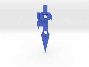Transformers G1 Lightspeed Sword in Blue Processed Versatile Plastic