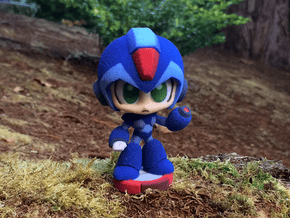 Megaman X in Full Color Sandstone