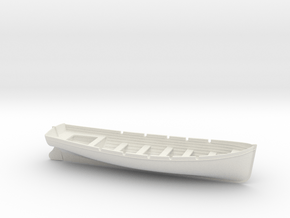 1/35 DKM 8m Long Boat in White Natural Versatile Plastic