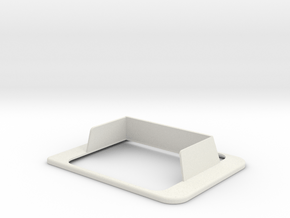 Clover Mini Convenience Privacy Shield in White Natural Versatile Plastic