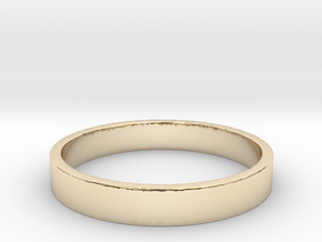 Minimalist band in 14K Yellow Gold: Extra Small