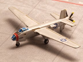 Douglas XB-42 Mixmaster pair 1/285 6mm in White Natural Versatile Plastic