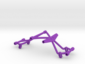 Renfort 3D V5 for  Public Enemy crawler in Purple Processed Versatile Plastic