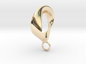 Torbius pendant in 14k Gold Plated Brass