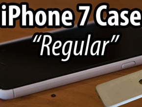iPhone 7 Slim Case in Tan Fine Detail Plastic