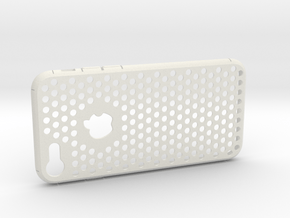 iPhone 7 Slim Case - Dotty in White Natural Versatile Plastic