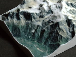 Mont Blanc, France/Italy, 1:150000 Explorer in Full Color Sandstone